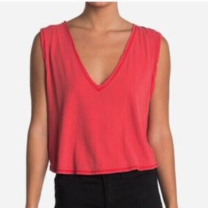 We The Free Dreamy Muscle Tank V Neck